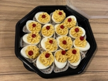 Foto van Gevulde eieren (15 stuks)