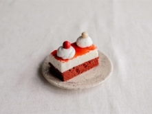 Foto van Red velvet gebakje