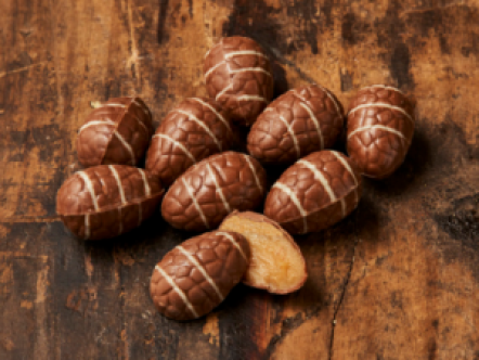 Foto van Caramel zeezout eitjes