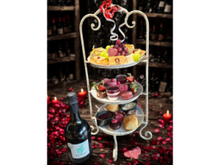 Foto van Valentijns High Wine voor 2 personen