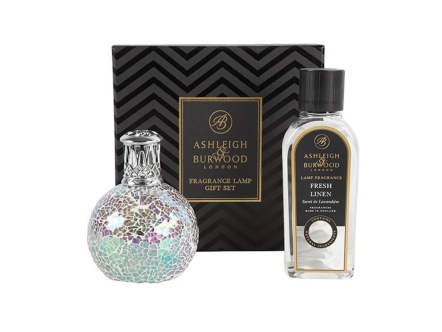 Foto van Ashleigh & Burwood Geurlamp Giftset Fresh Linen (224)