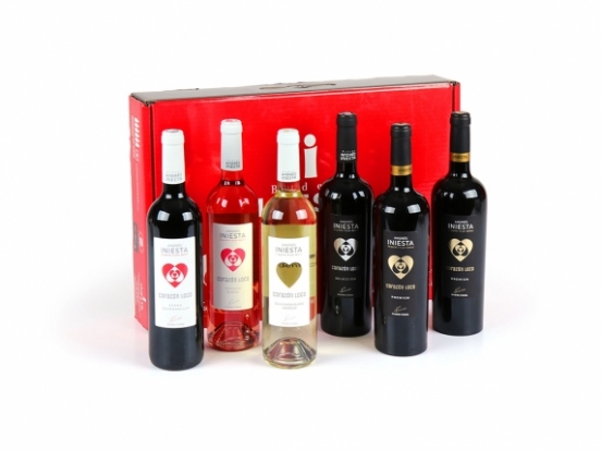 Foto van Iniesta geschenkdoos 6 flessen