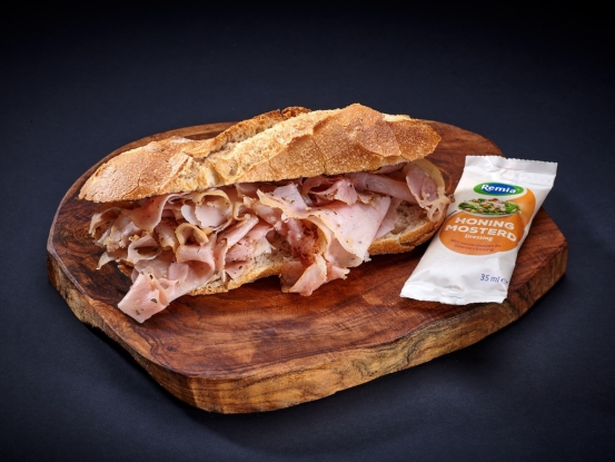 Foto van Lauw-warme beenham