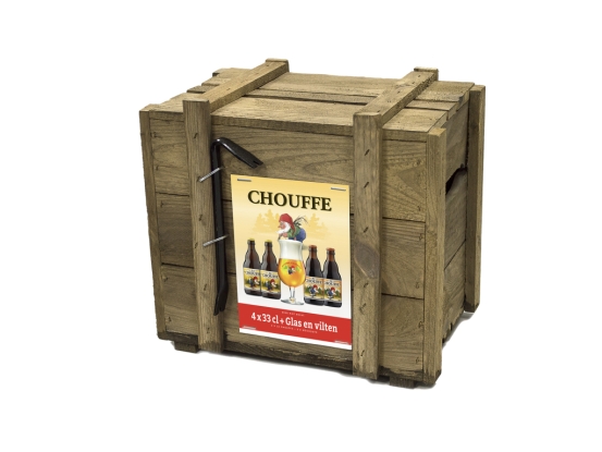 Foto van Chouffe Bierbox (744) Foto van Chouffe Bierbox (744)