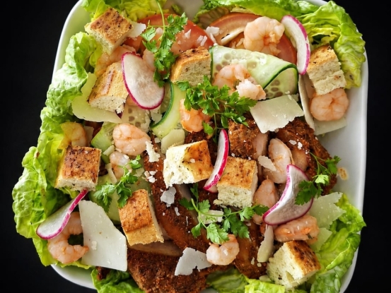 Foto van Ceasar Salad